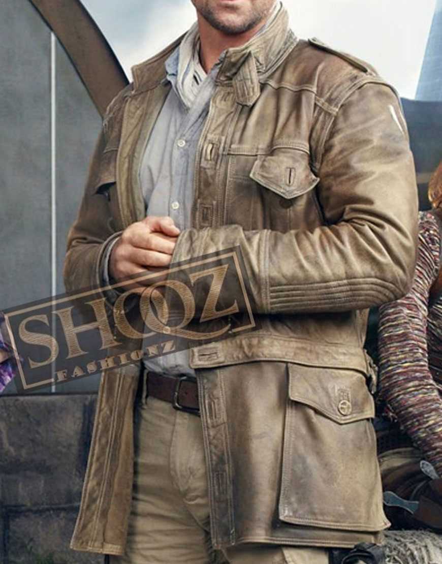 Defiance Grant Bowler Leather Jacket